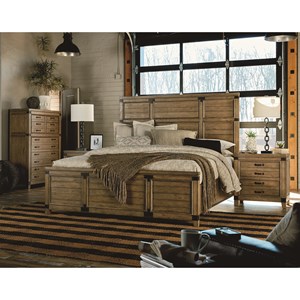 Legacy Classic Metalworks Queen Bedroom Group